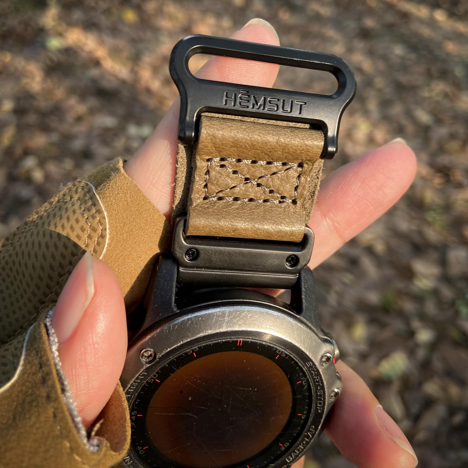 Armband für Garmin,Uhrenarmband Kompatibel mit Garmin superrobustes Nylon-Sportarmband für fēnix/Forerunner/Vivoactive/Approach/MARQ/quatix/D2 Series robustes Ersatzband für Männer