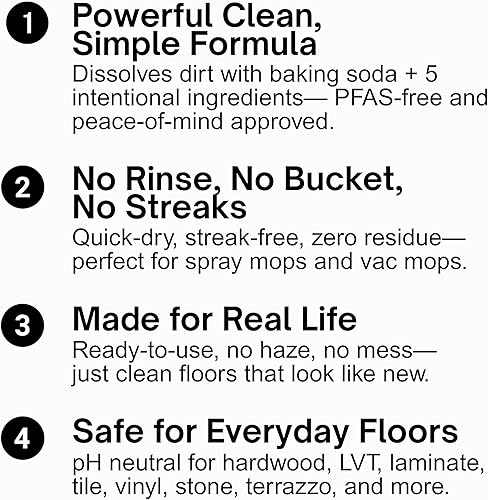 Miniatura 18 de Quick Shine Ultimate Gold Spray Mop Kit  Kit todo en uno de 11 piezas con accesorios intercambiables  Limpiador de piso incluido  No necesita