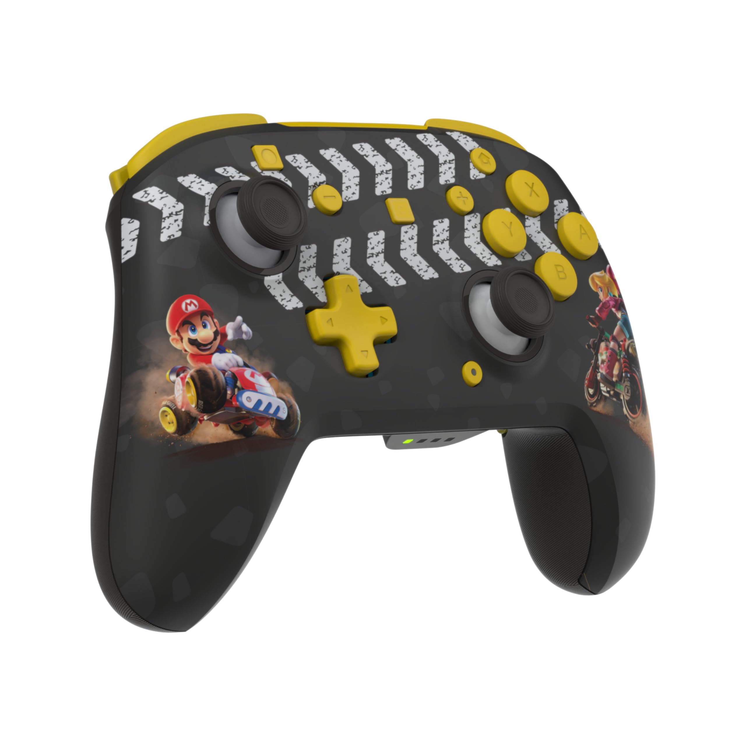 Turtle Beach Rematch Wireless Controller: Mario Kart World – Offiziell lizenziert für Nintendo Switch 1 und 2, TMR-Thumbsticks, anpassbares RGB, wiederaufladbarer Akku