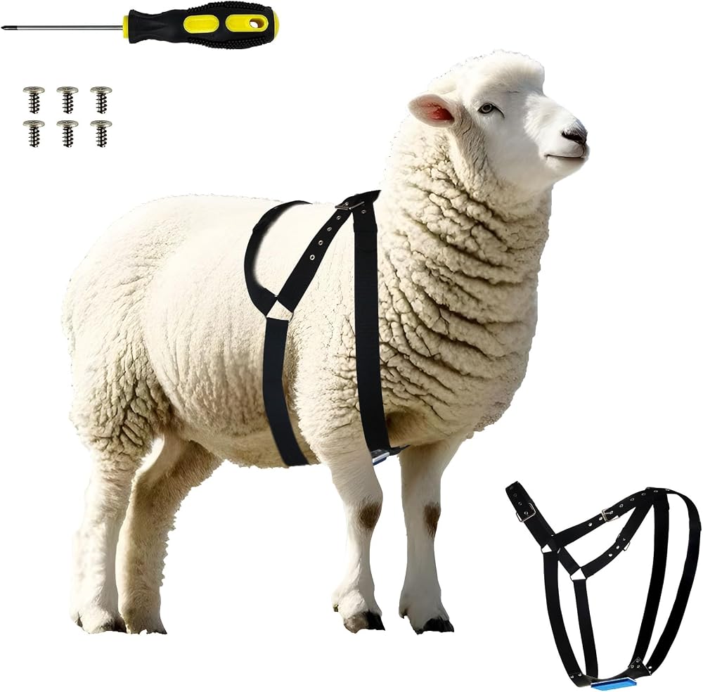 Ram Breeding Marking Harness with Red Detachable Mating Crayon Block Marker — 사진 1
