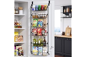 Delamu Over the Door Pantry Organizer: Maximize Storage Convenience
