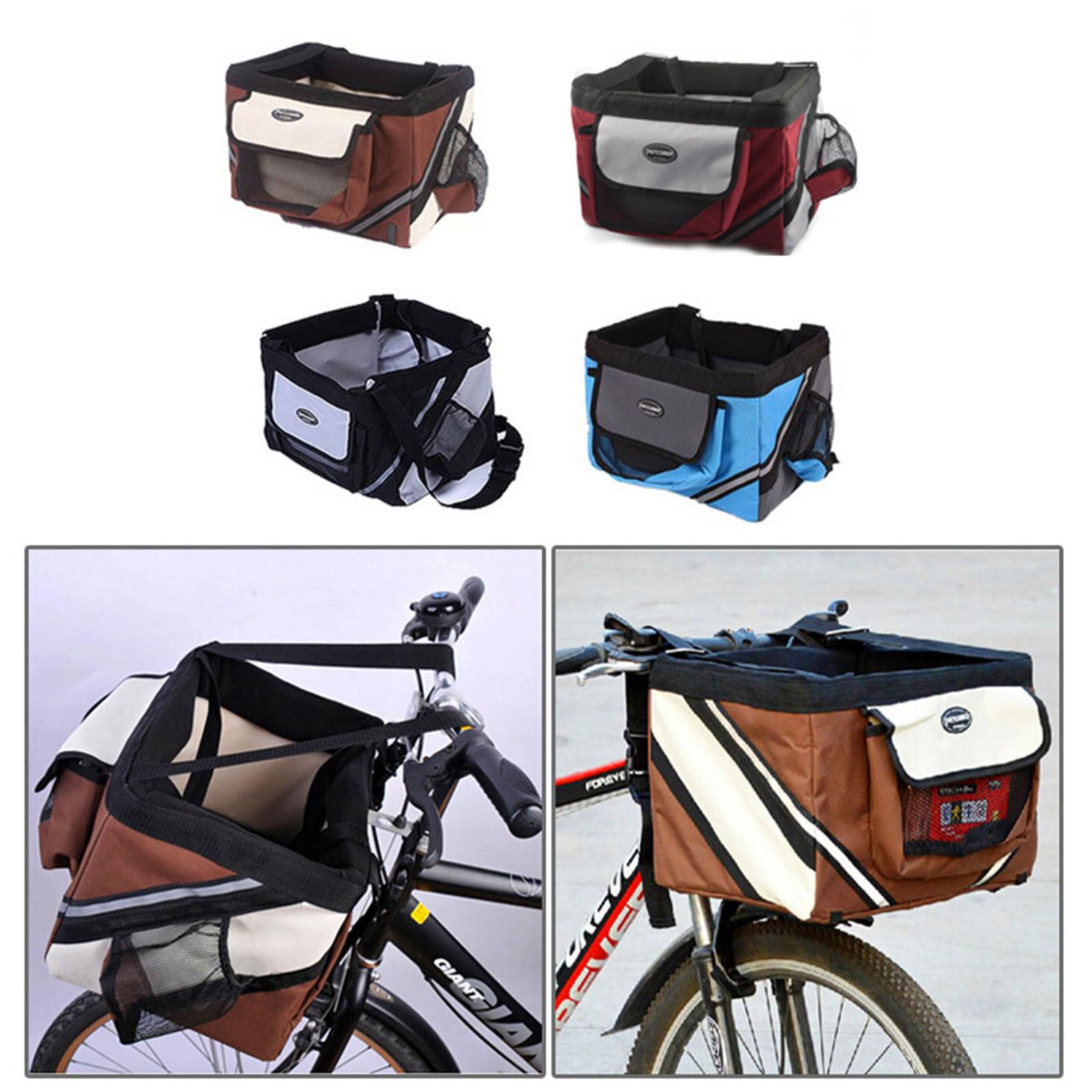 Hundekorb Vorne Haustier für Hund Fahrradkorb Tasche für Hund Fahrrad Lenkertasche Hundekorb Fahrrad Lenkertasche Haustier