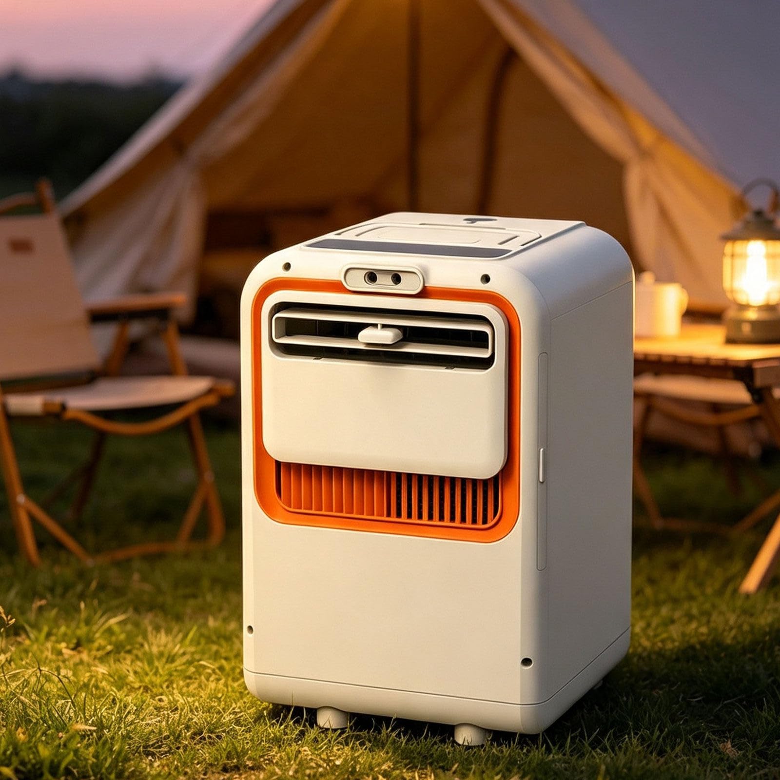 WACLMOTAKE Mobile Air Conditioner Portable Split Air Conditioner Equipped with Carrying Handle & Power-off Protection, Independent Dehumidification for RV Caravan Bedroom and Tents