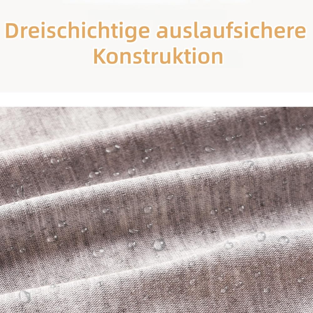 DryWear Beckenbodenstützende und auslaufsichere Unterwäsche,Generisch Auslaufsichere, Waschbare & Wiederverwendbare Höschen für Damen - Unsichtbare & Atmungsaktive and Komfort