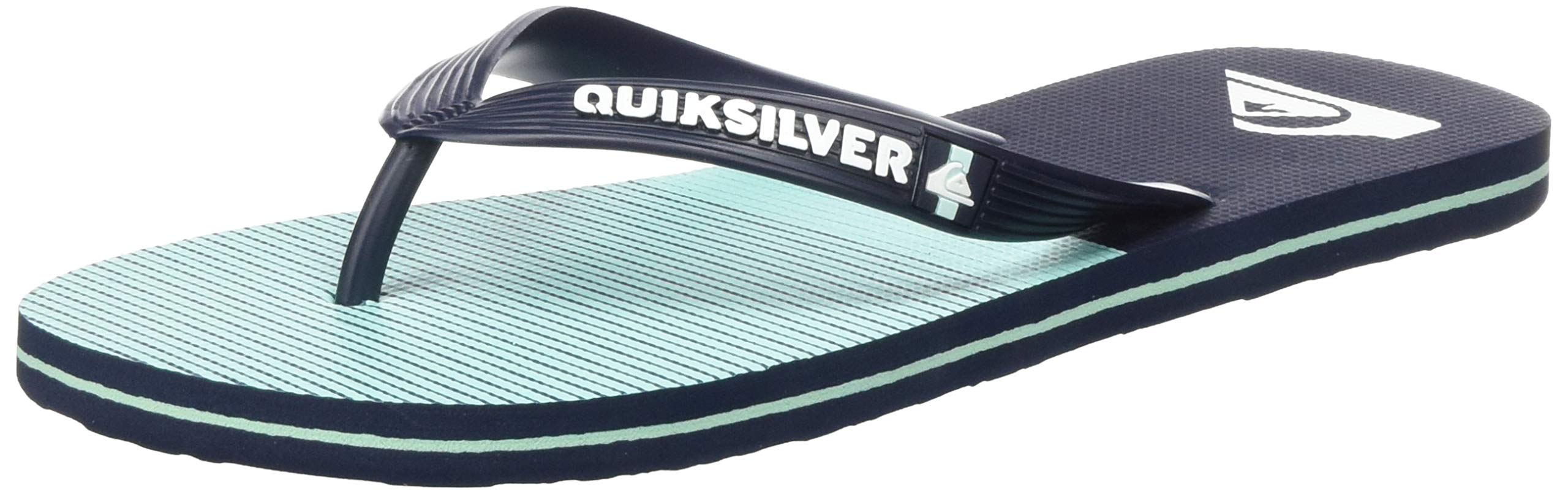 Quiksilver Molokai Tijuana, Zapatos de Playa y Piscina Hombre, Azul (Blue/Blue/Green Xbbg), 43 EU