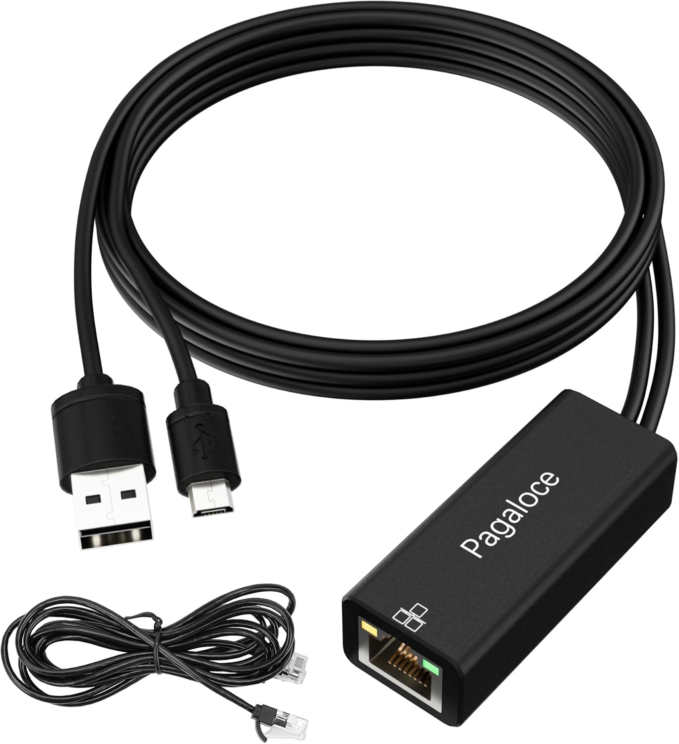 Amazon.com: Pagaloce Ethernet Adapter for Fire TV Stick, Micro USB to ...