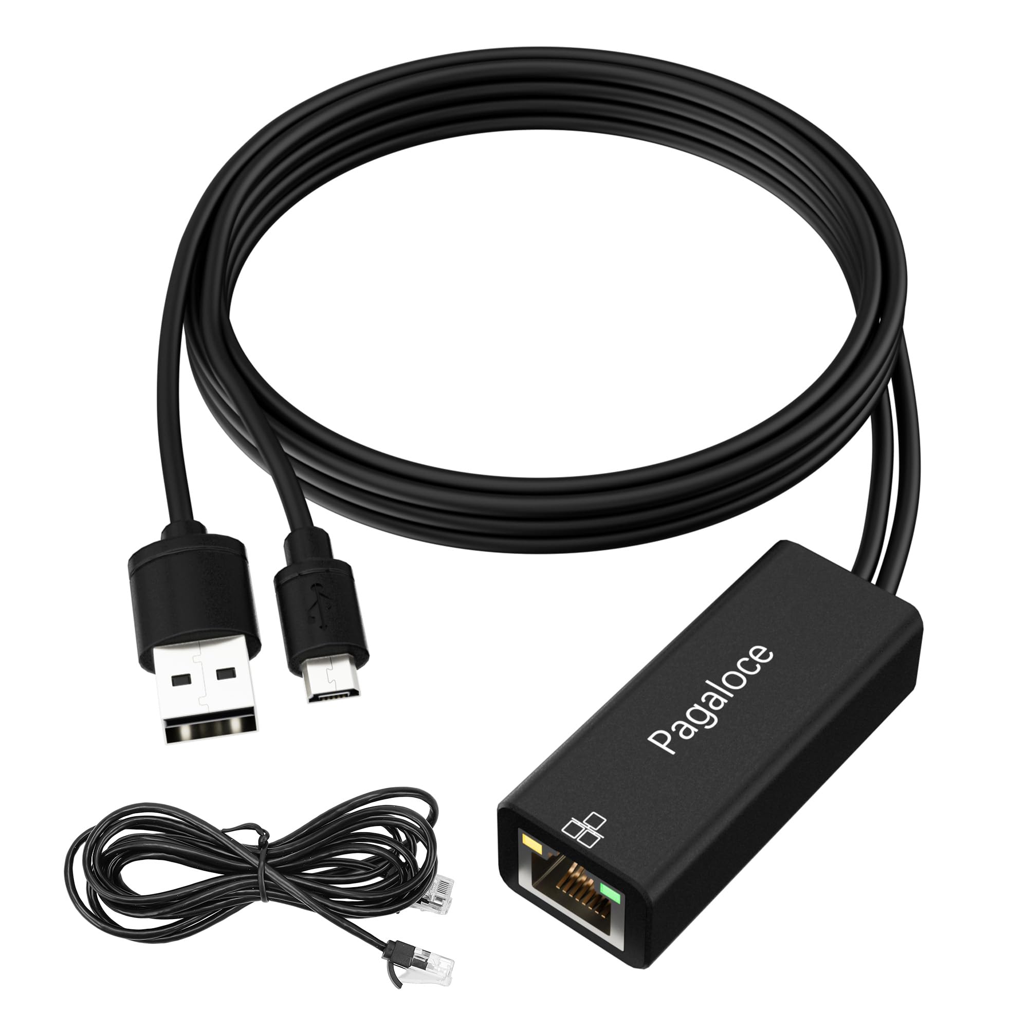 Ethernet Adapter for Fire TV Stick, Micro USB to RJ45 Adapter, Compatible with Fire TV Stick Basic/2nd/4k/Lite, Chromecast 1/2/3/Ultra/Audio, with Ethernet Cable, 100Mbps-image-19