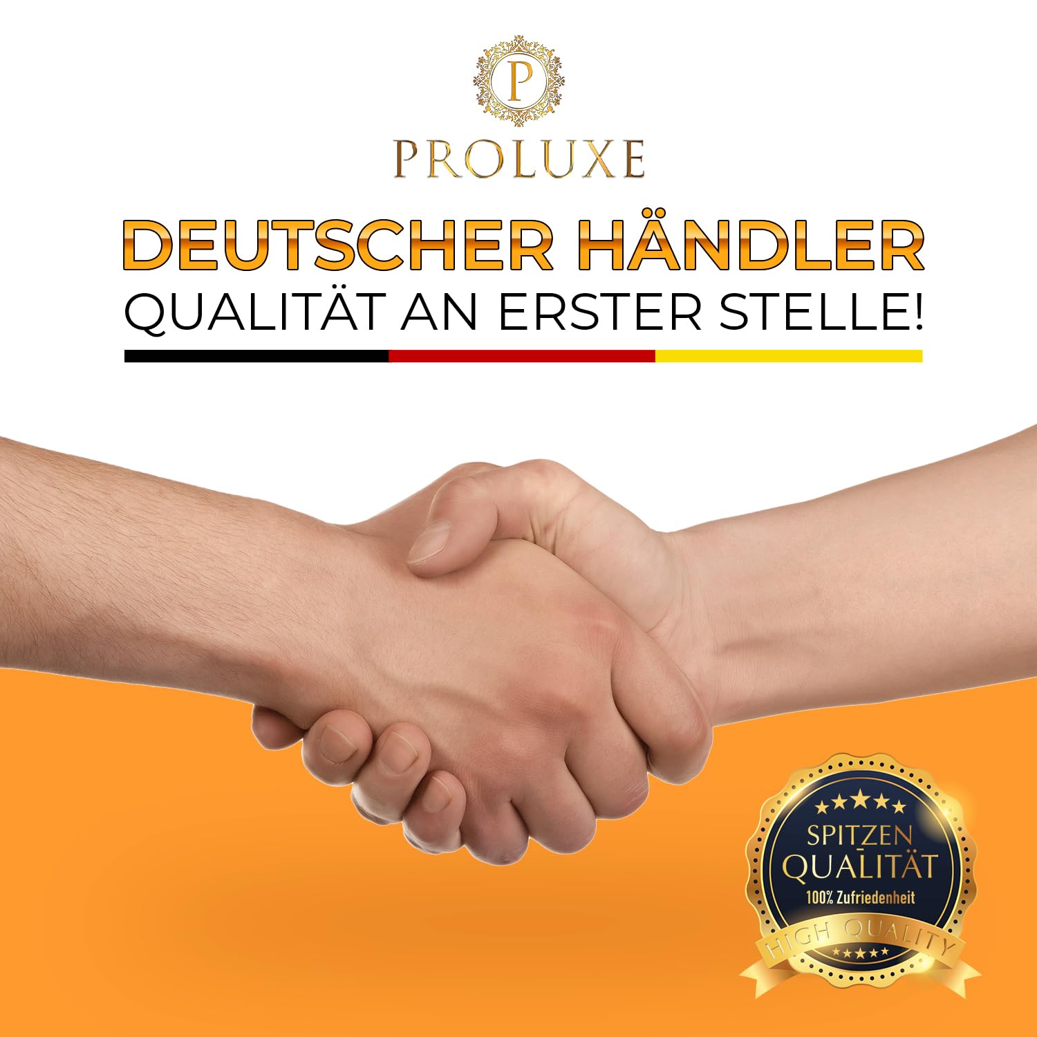 PROLUXE® Dreiecksbesen mit Teleskopstiel - Ausziehbar bis 4,10 m - Robuster PET Besen - Ideal für Ecken, Wände & Decken - Deutsche Marke - Premium Qualität - Spinnenfeger & Staubfeger