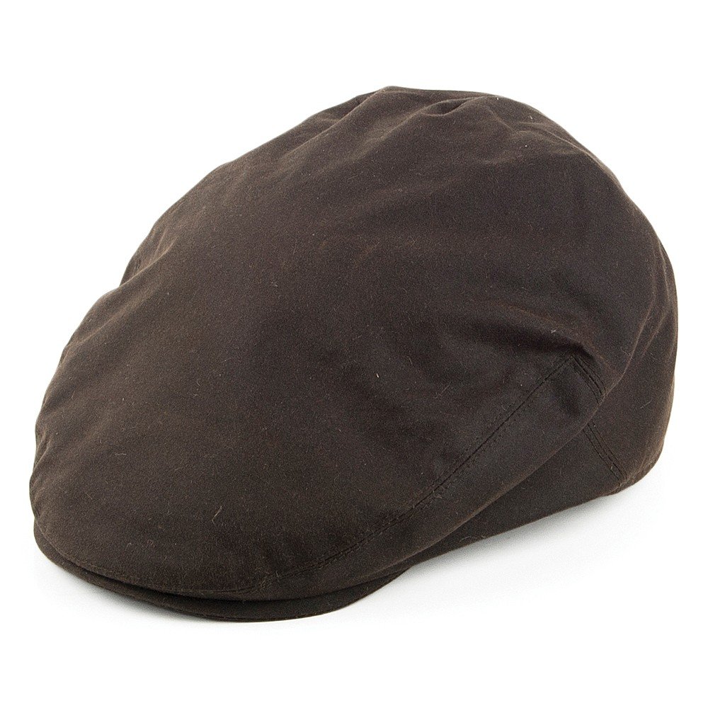 Failsworth Wax Flat Cap (Medium 57cm) Green