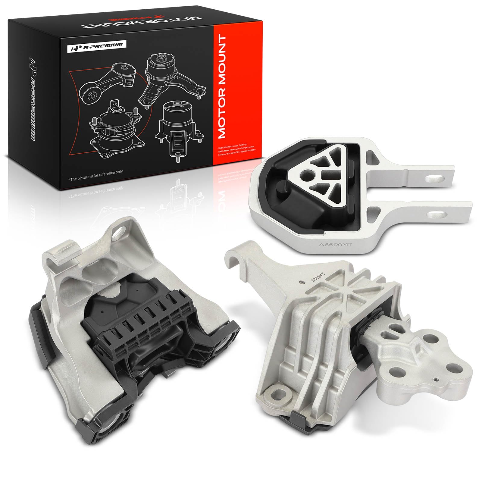 Soportes de motor contra tirones en Dodge Dart 2013-2016 L4 2.0 automático