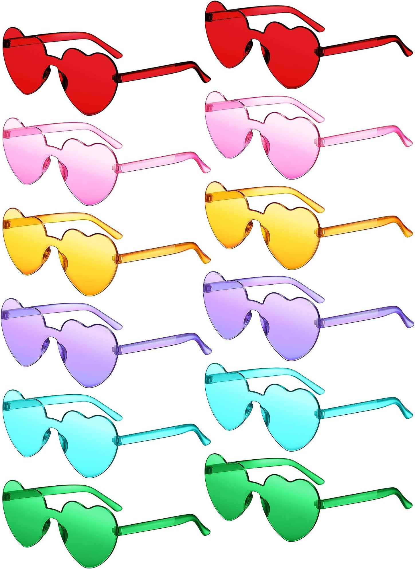 Funny Sunglasses, 12 Pairs Funny Hawaiian Glasses, Funny Beach Sunglasses, Tropical Party Glasses, Summer Party Supplies, Kids Party Gifts, Fancy Photo Props for Adults, Beach Themed Party Supplies