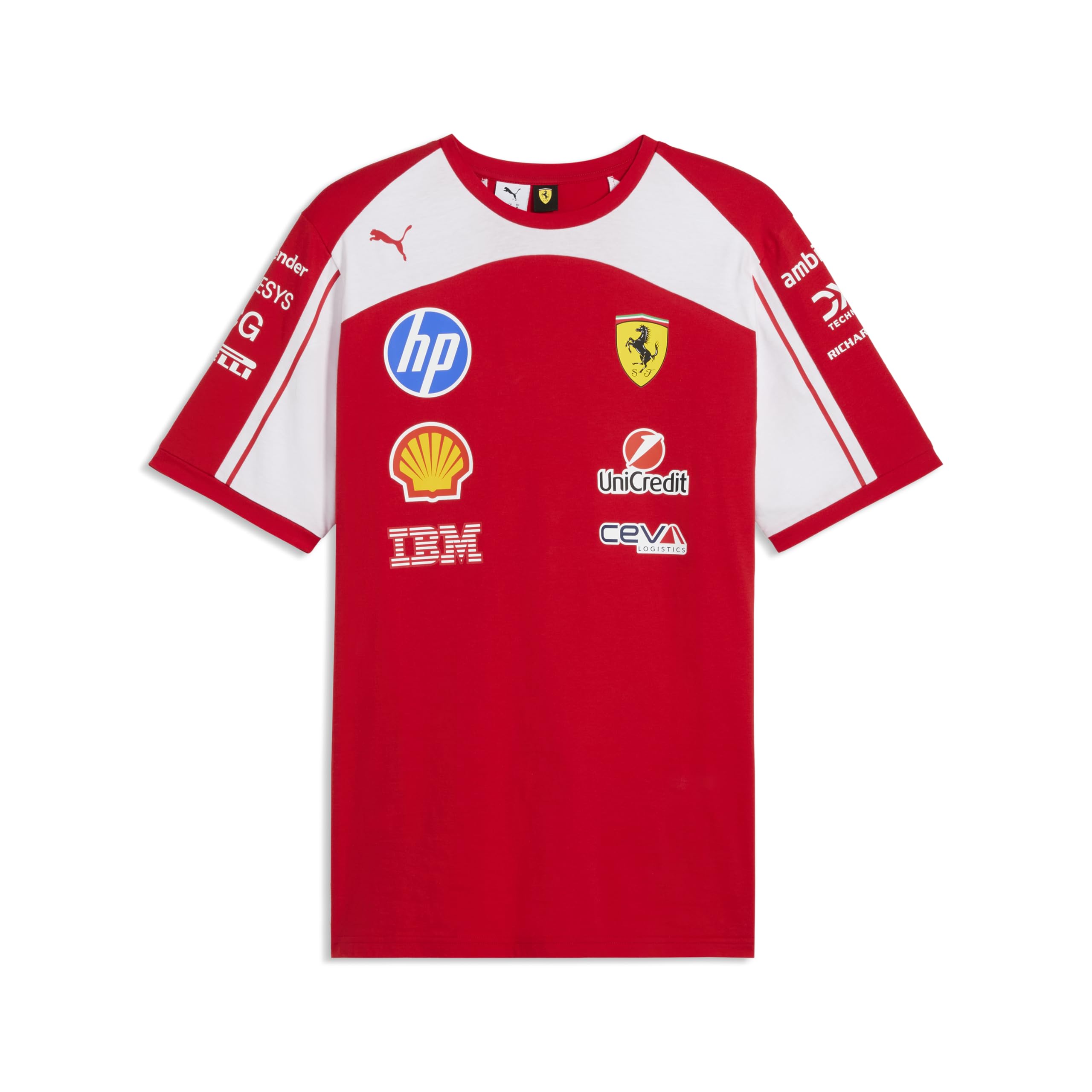 Scuderia Ferrari F1 2026 Men's Team Tshirt - Red
