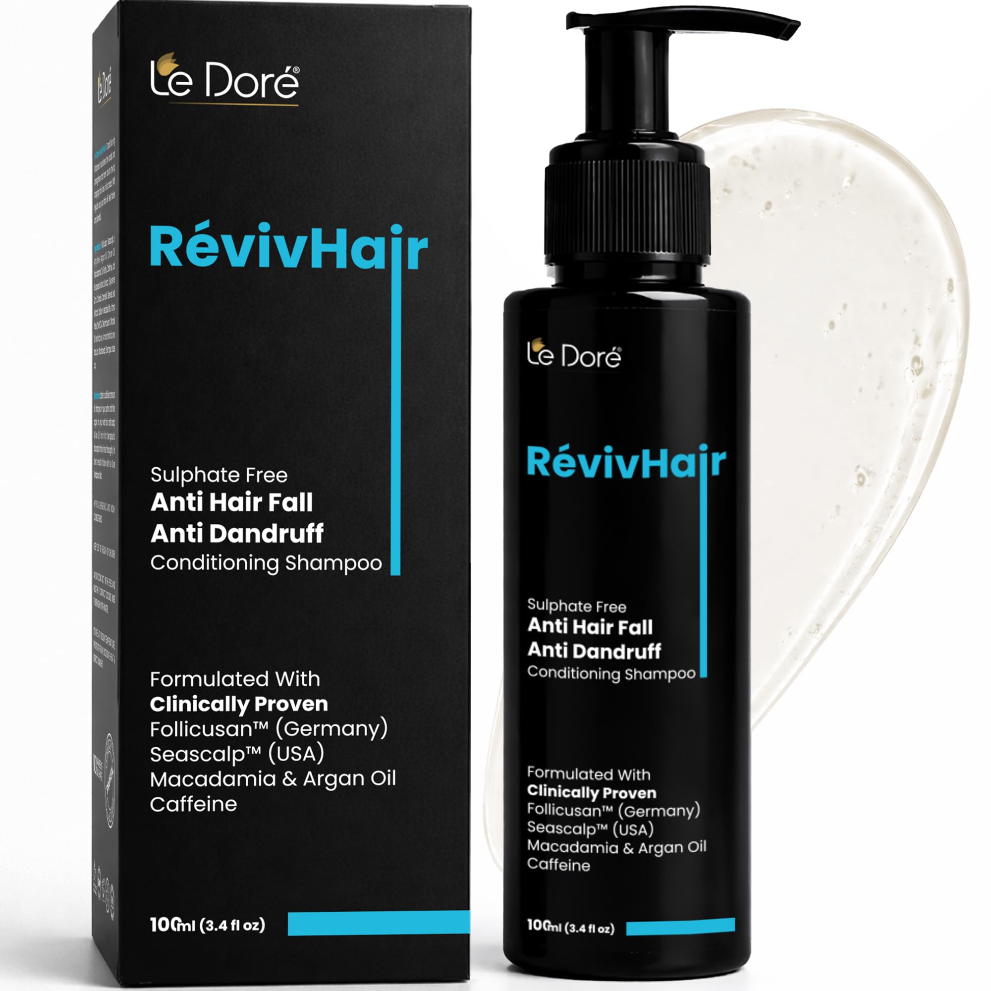 Le Dore Essential Kit With Moisturiser, Face Wash, Shampoo & Sunscreen | Mini Travel Kit | For Men & Women