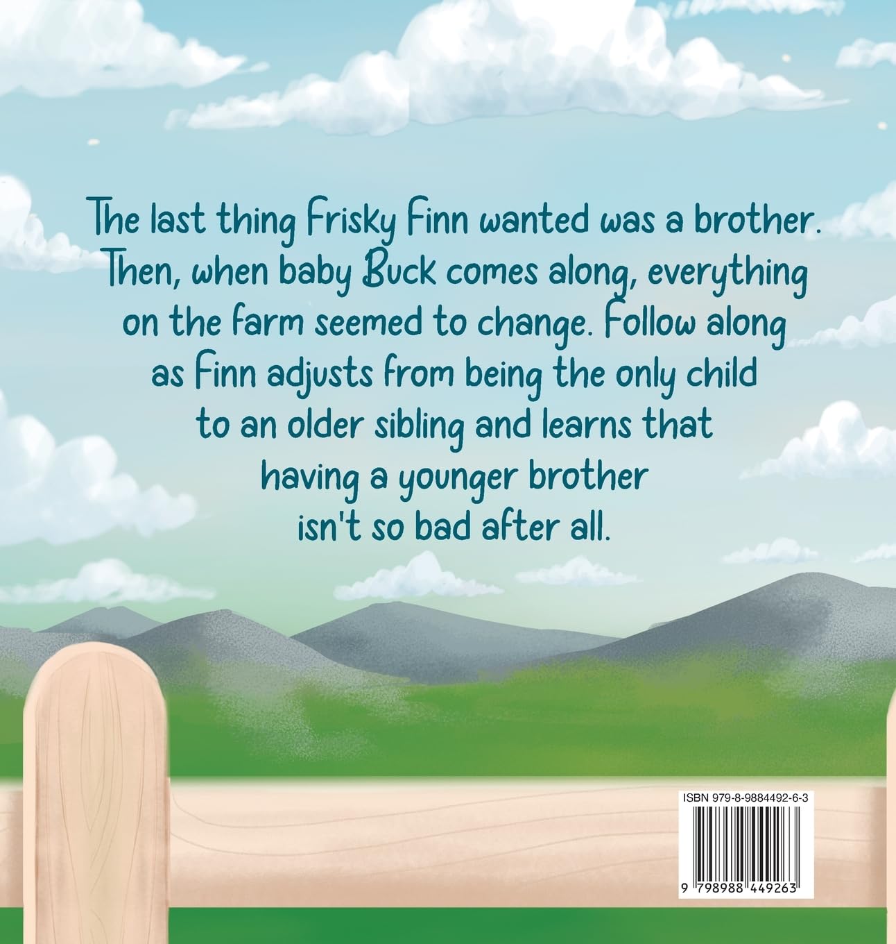 Frisky Finn Gets a Sibling