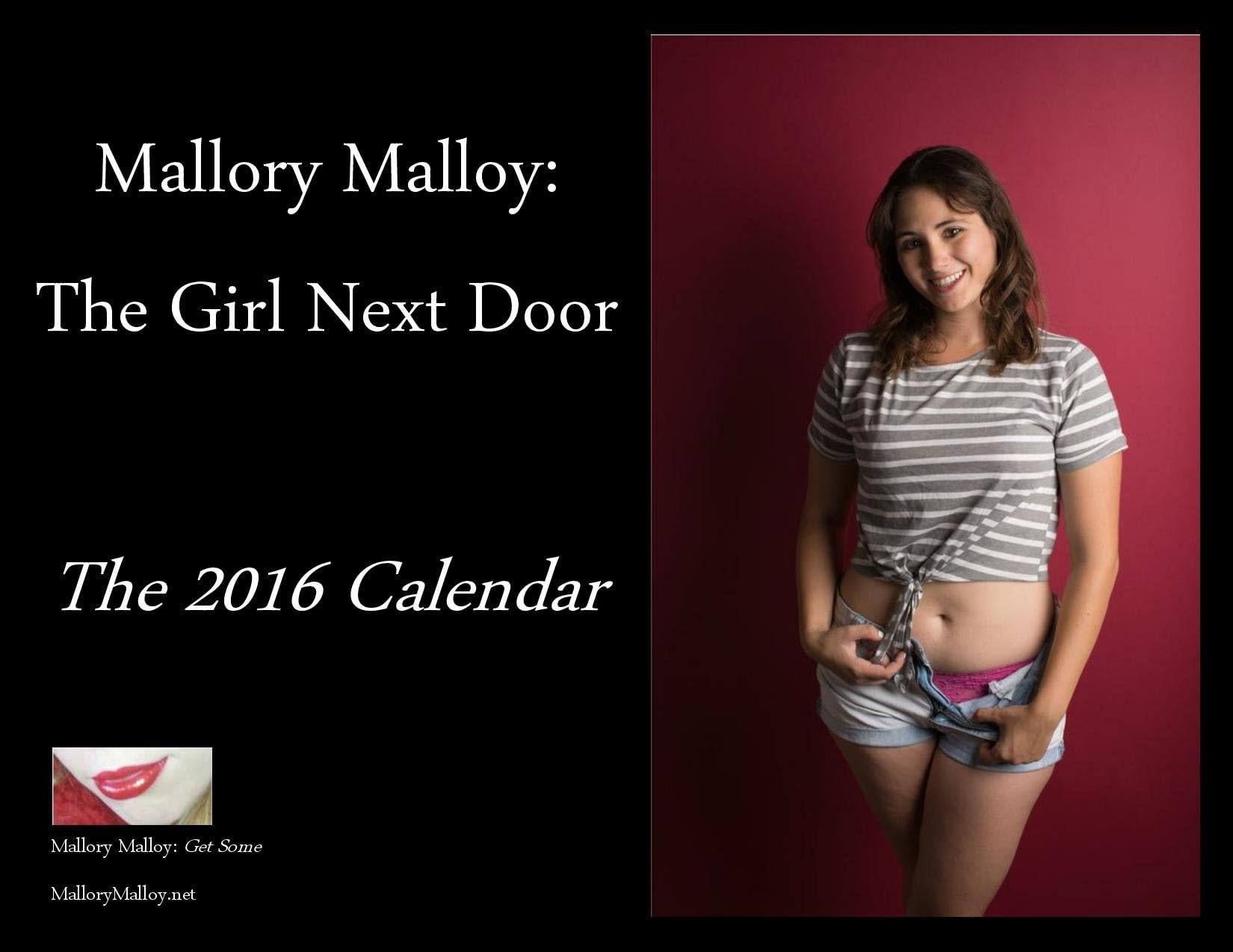 The Girl Next Door: The 2016 Mallory Malloy Calendar