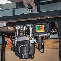 Vista 5 de Trend Router de inmersión T8 de modo dual de 3-1/4 HP con pinza de 1/2 pulgada, velocidad variable, mesa de enrutador compatible con sistema