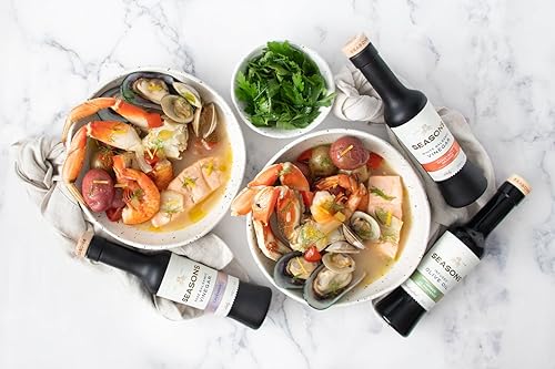 Miniatura 11 de Seasons Aceite de oliva con infusión de Herbs de Provence, floral y salado, perfecto para adobos, verduras salteadas y aves de corral (paquete de 2)