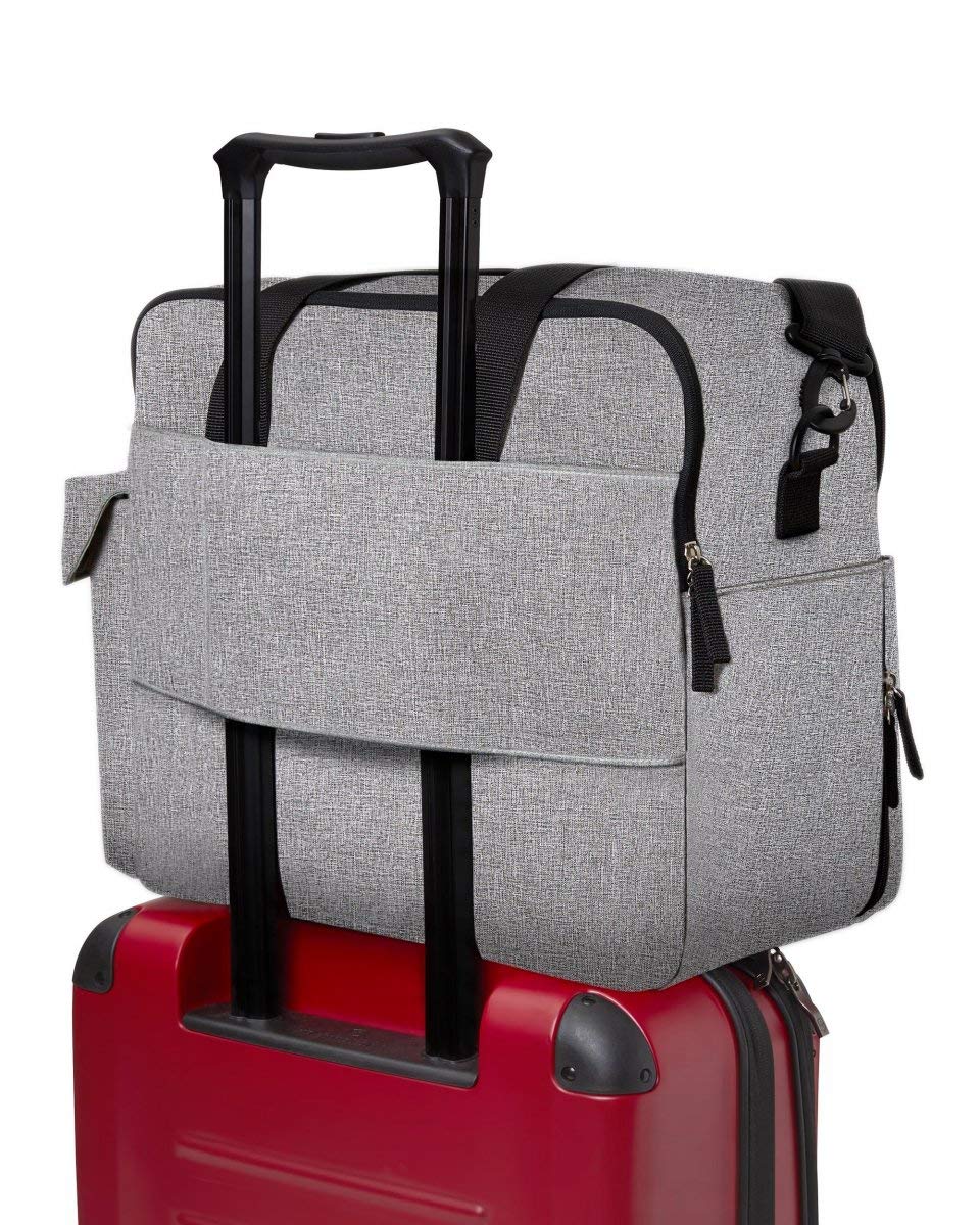 Skip Hop Duo Sac à langer pour le week-end avec matelas à langer Gris