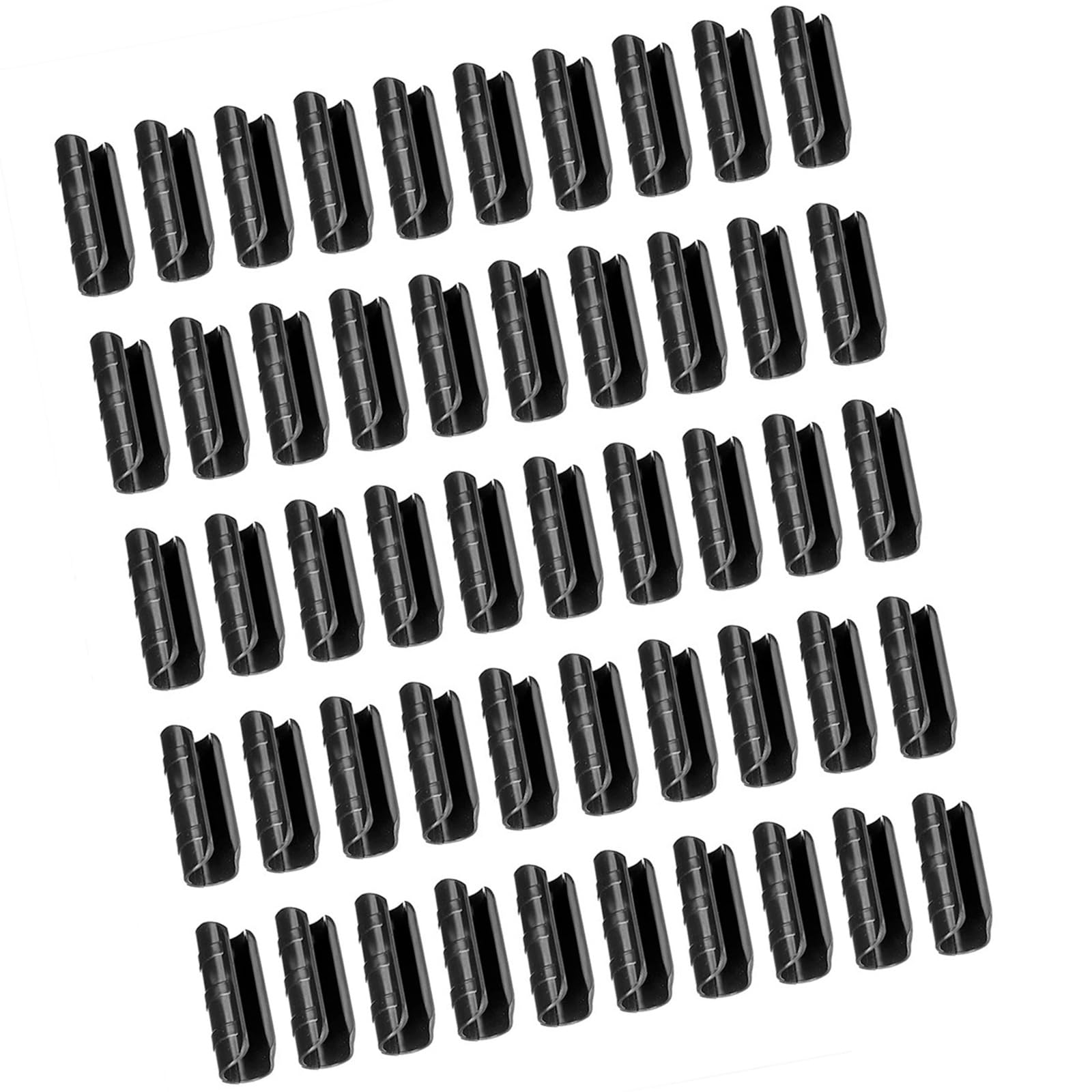 Multipurpose ABS Clamp 50pcs Inner Greenhouse Film Fixed to Metal Pipe Garden Tunnel Greenhouse Clips Set