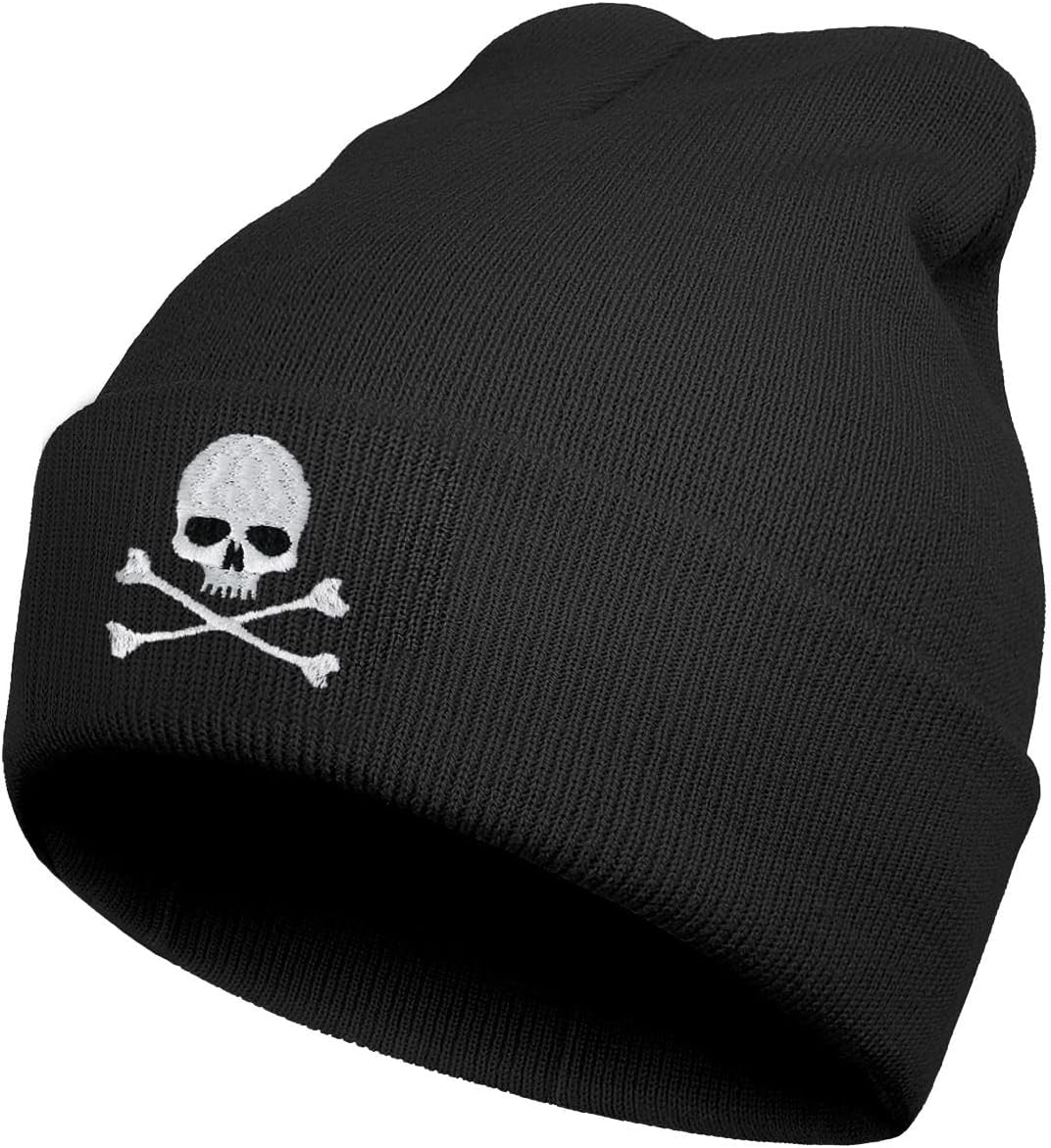 Cool Graphic Beanie for Men and Women - Black