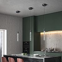 Vista 16 de Kitchen Island Lighting Modern Light Fixture Kitchen Island Pendant Light Dimmable LED Chrome Mini Pendant Lighting Dinning Room Living Room Chrome