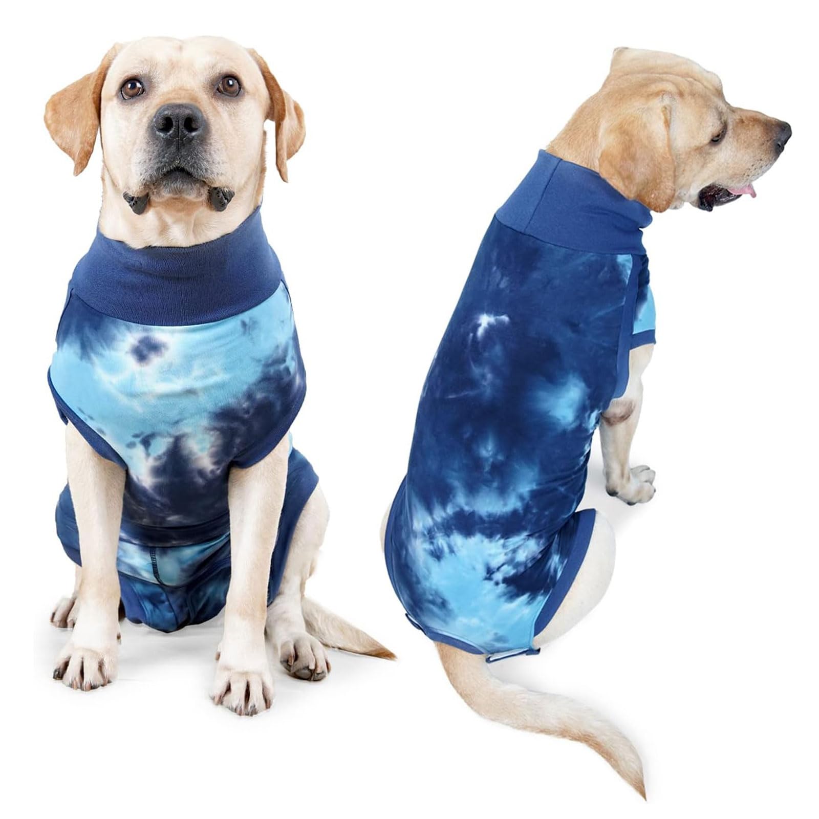 Traje de perro Genesungsanzug für Hunde nach Operationen, Hundekleidung, E-Halsband, Kegel-Alternative, Anti-Lecken-Haustier-Body, Hundekleidung für weibliche männliche Hunde, Katzen, Spay-Anzug