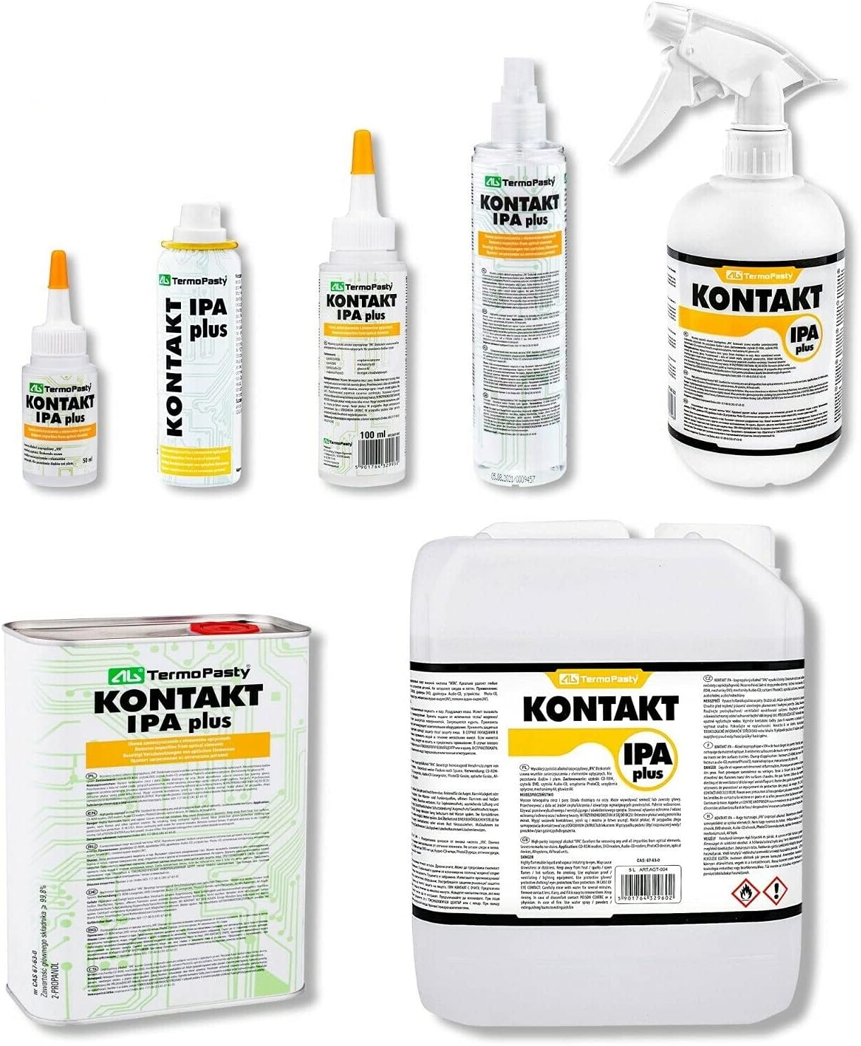 50ml~20L- Isopropyl Pure Alcohol 99.8% FirstAid Antiseptic IPA Isopropanol Kills Bacteria and Germs Disinfection Rubbing Alcohol - Warning - Product for External Use (1000 ml (Metal can))