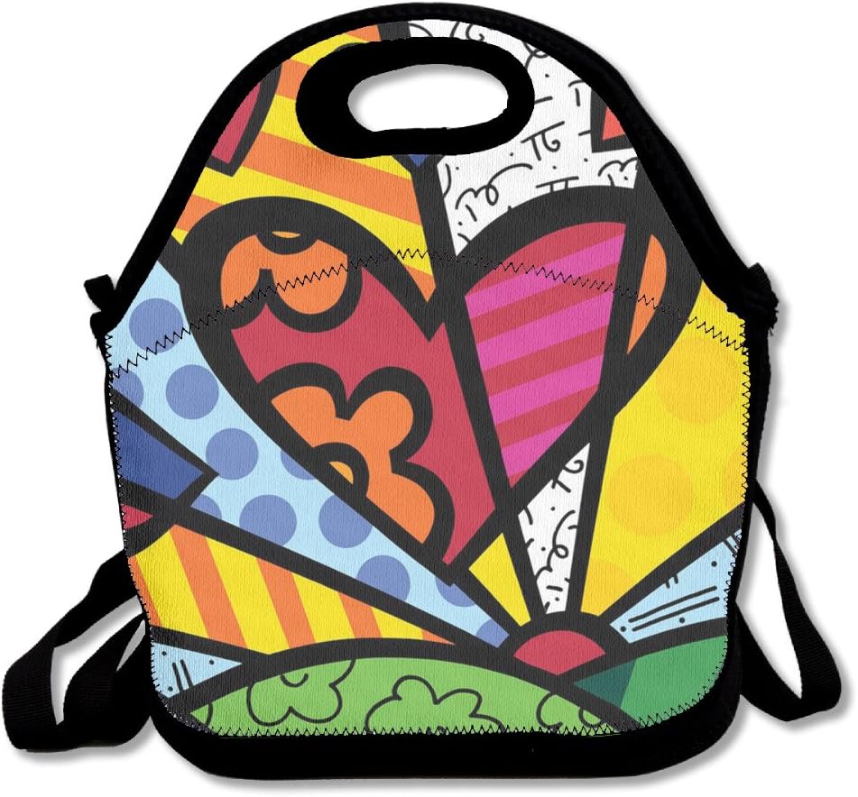 TuJa Day Romero Britto Waterproof Outdoor Travel Picnic For Women, Adults, Kids, Girls, And Teen Girls
