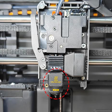 FYSETC Replacement Part for Bambulab P2S Hotend: 5Pcs Silicone Sock Protect Heater Block Clean and Maintain Temperature for 3D Printer Lab P2S Extruder Hot End