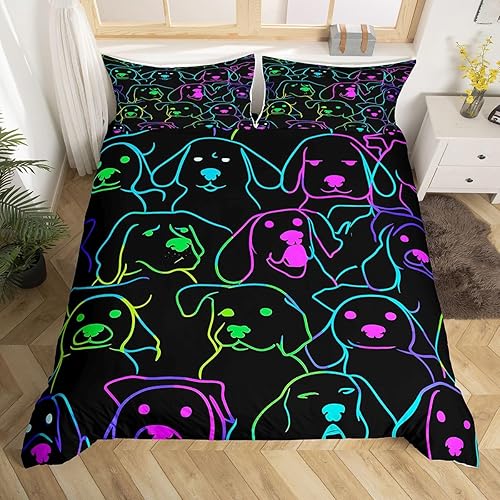 Miniatura 20 de Juego de funda de edredón de pavo real, tamaño Queen, color verde, lindo diseño de animales, estampado de plumas de pavo real, juego de funda