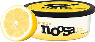 noosa Yoghurt, Lemon, 8oz, Probiotic, Whole Milk Yogurt, Juice from Real Lemons, No Artificial Ingredients, Gluten Free