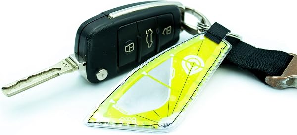 Portachiavi a vela da windsurf, accessorio elegante e pratico per sport acquatici - 5