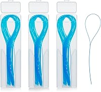 Vista 1 de Enhebrador de hilo dental de limpieza profunda para frenos, puentes e implantes (paquete de 3)