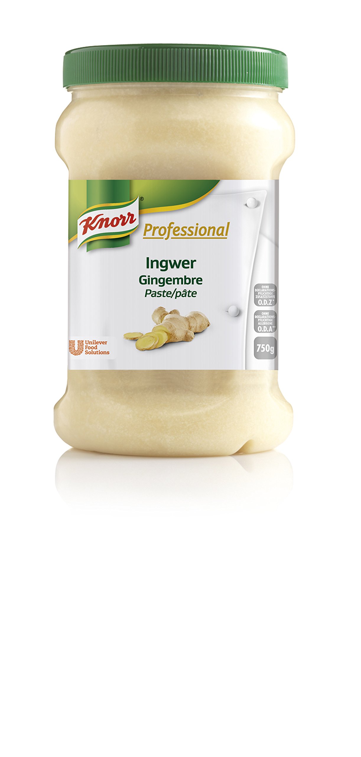 Knorr Pâte à assaisonnement professionnelle au gingembre (goût naturel, toujours prête à l'emploi) 750 g