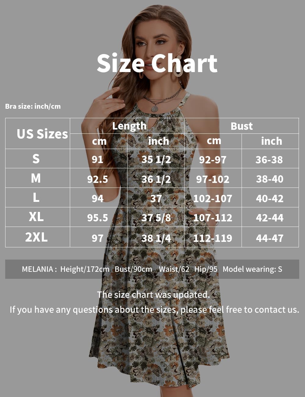 ANYFITTING Built in Bra Halter Dresses for Women 2026 Summer Pockets Dress Flowy Midi Sundresses Beach Vacation