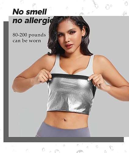 Miniatura 6 de Banda de sudor para el estómago y pérdida de peso, cinturón de entrenamiento de cintura para mujer, banda de sudor para mujer, faja para el estómago