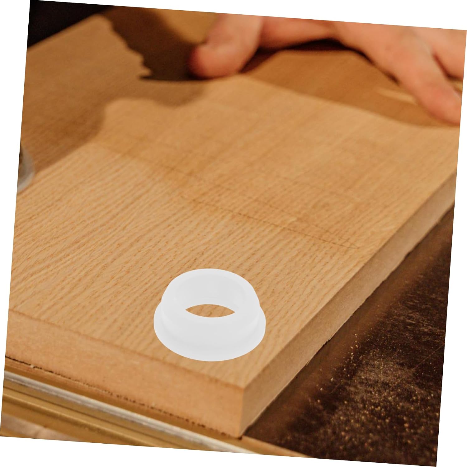 White Silicone Grommet Kit 6pcs for Wire and Cable Protection