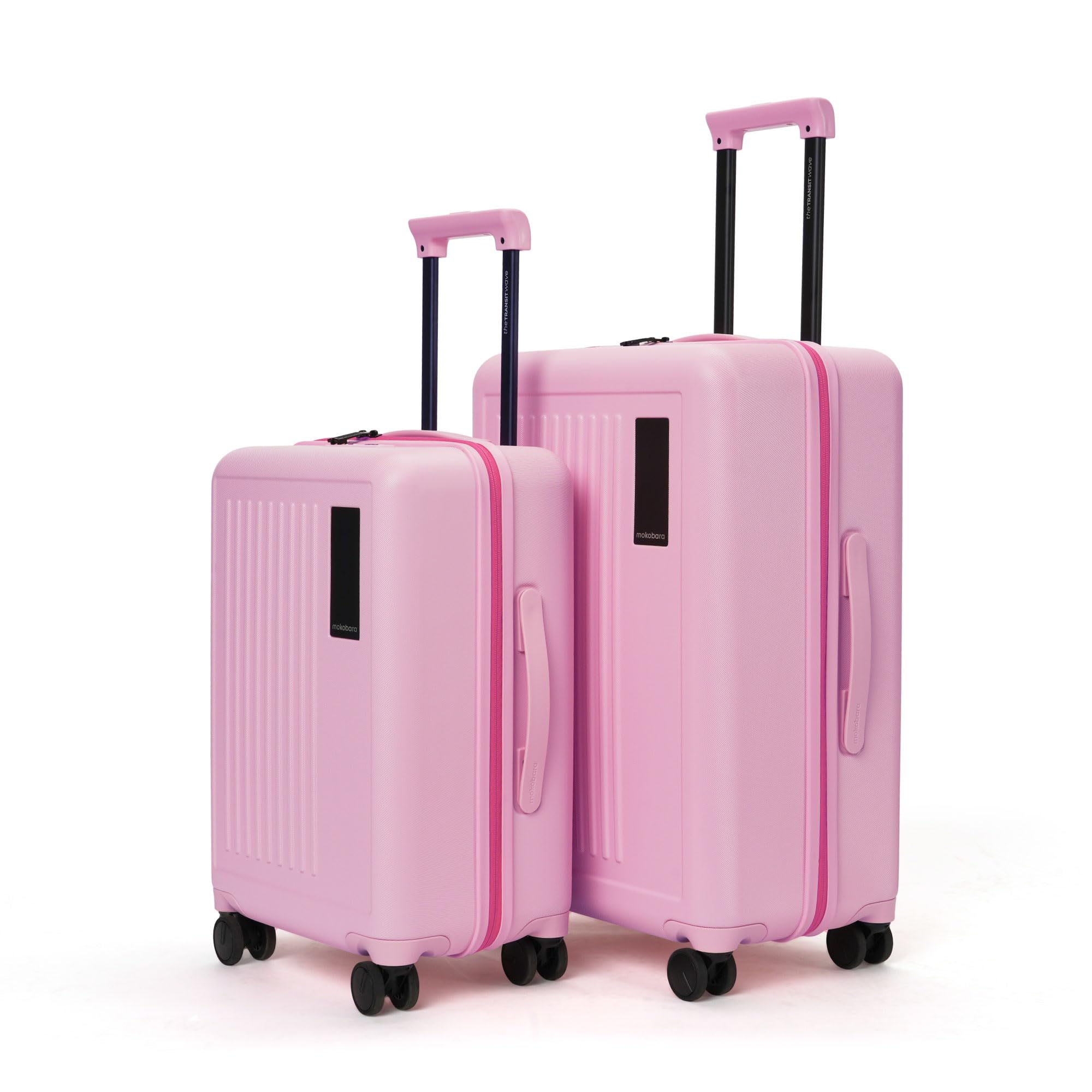 MOKOBARA The Transit Wave Set Of 2 Luggage|Small 54Cm & Medium 64Cm Blue Polycarbonate 8 Wheel Spinner Trolley Hardsided Suitcase With Built In Tsa Lock Travel Suitcase (Shy Blue) (B0D5YGT934) Amazon Price History, Amazon Price Tracker