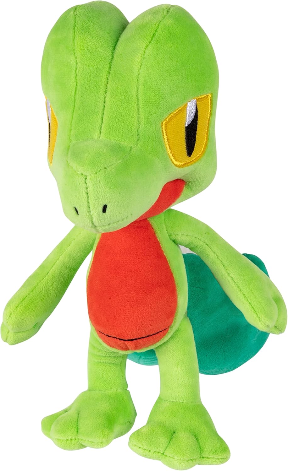 Pokemon 8" Treecko Plush - Officially Licensed - Ruby and Sapphire Starter Figure - Authentic Soft Stuffed Animal Toy - Gift for Kids, Boys, Girls - 2+