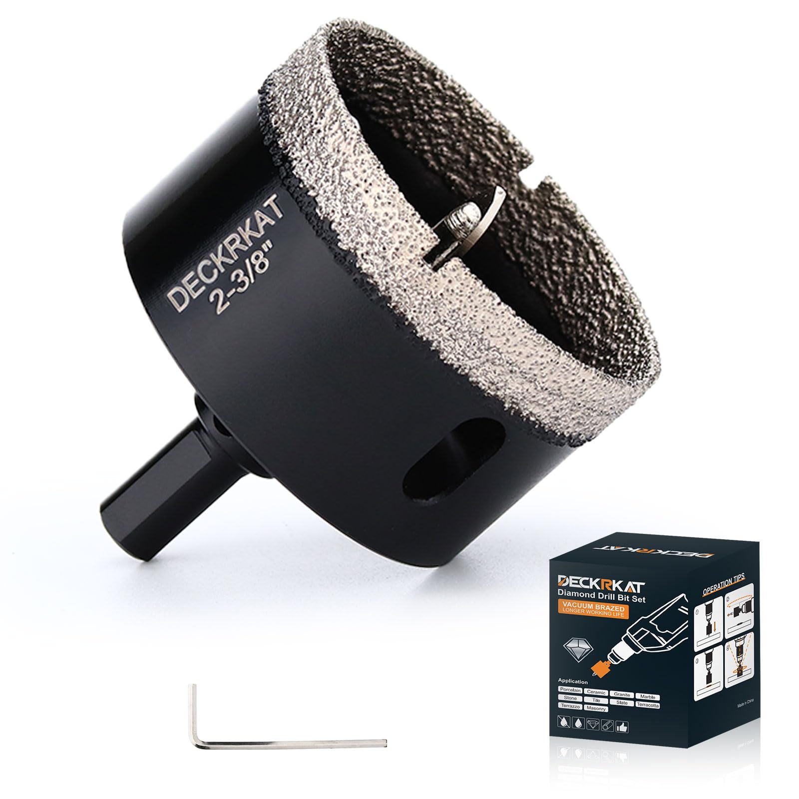 Diamond Hole Saws - Cut Tile, Stone & More -31