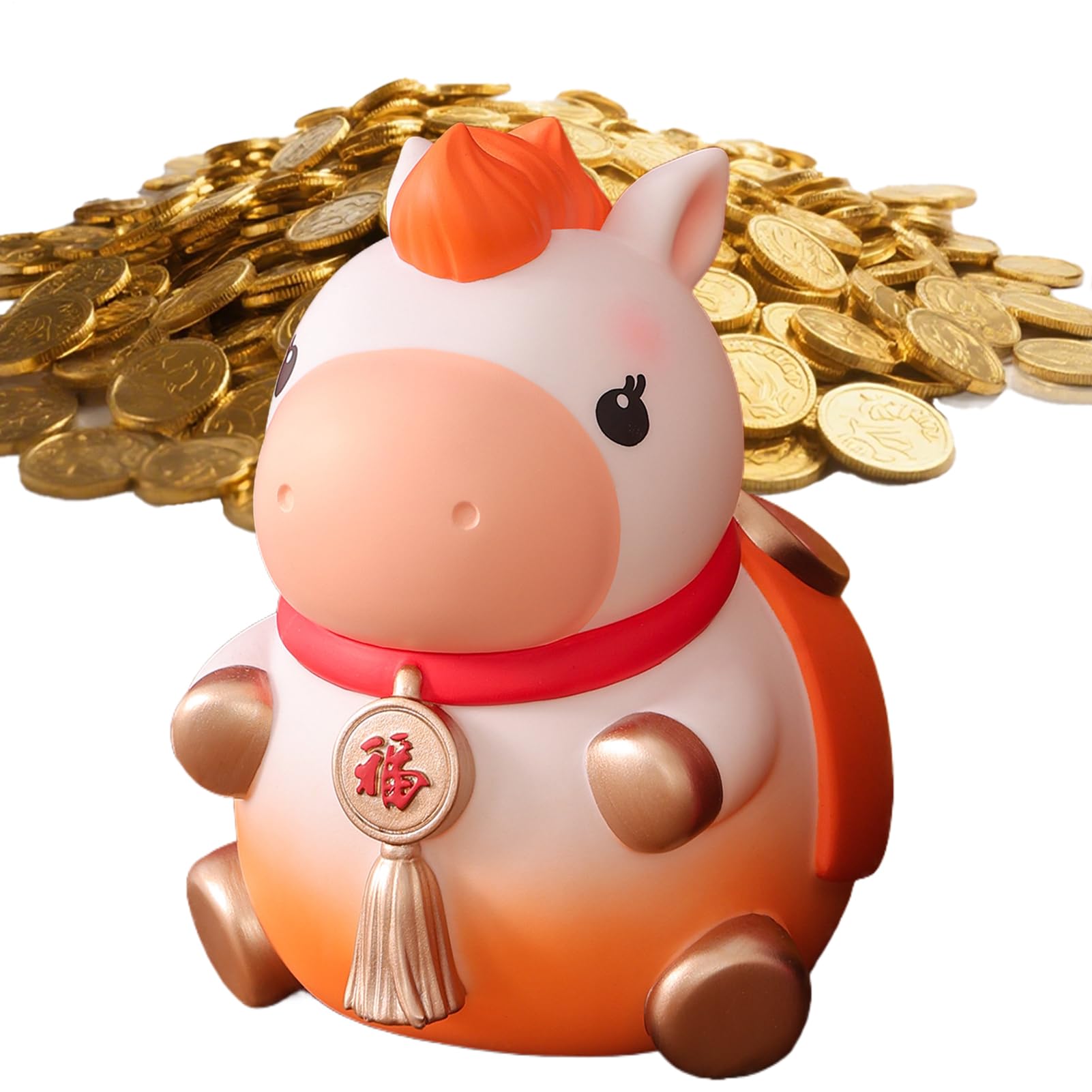 Pot fait main en forme de cheval pour enfant fille et garçon rangement intérieur