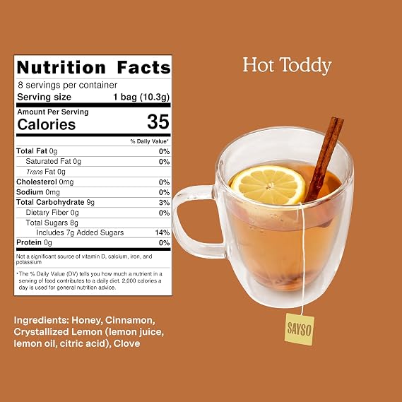 SAYSO Hot Toddy & Dehydrated Limes Set