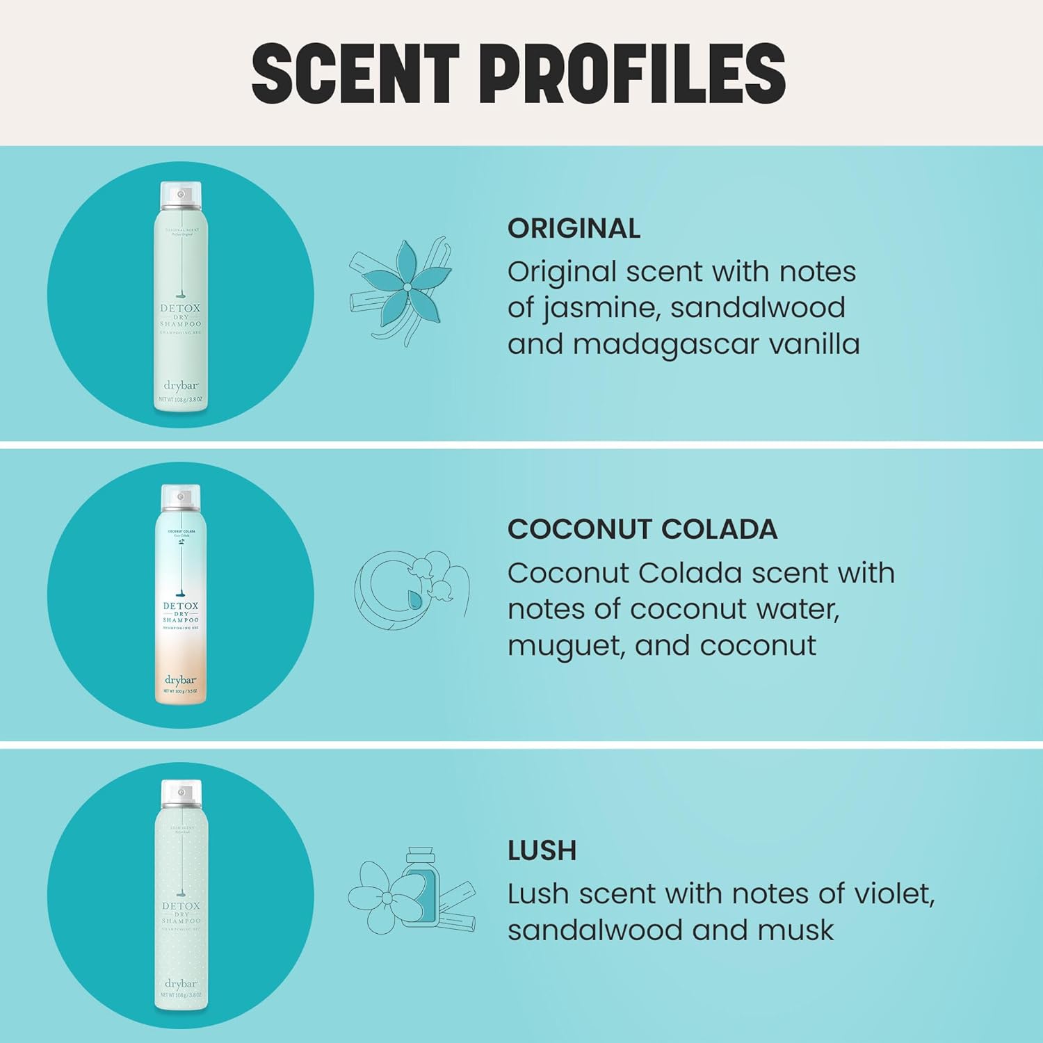 Drybar Detox Dry Shampoo Spray, Absorbs Excess Oil, Leaves Hair Looking and Feeling Clean & Refreshed with Extra Volume, For All Hair Types - Image 8