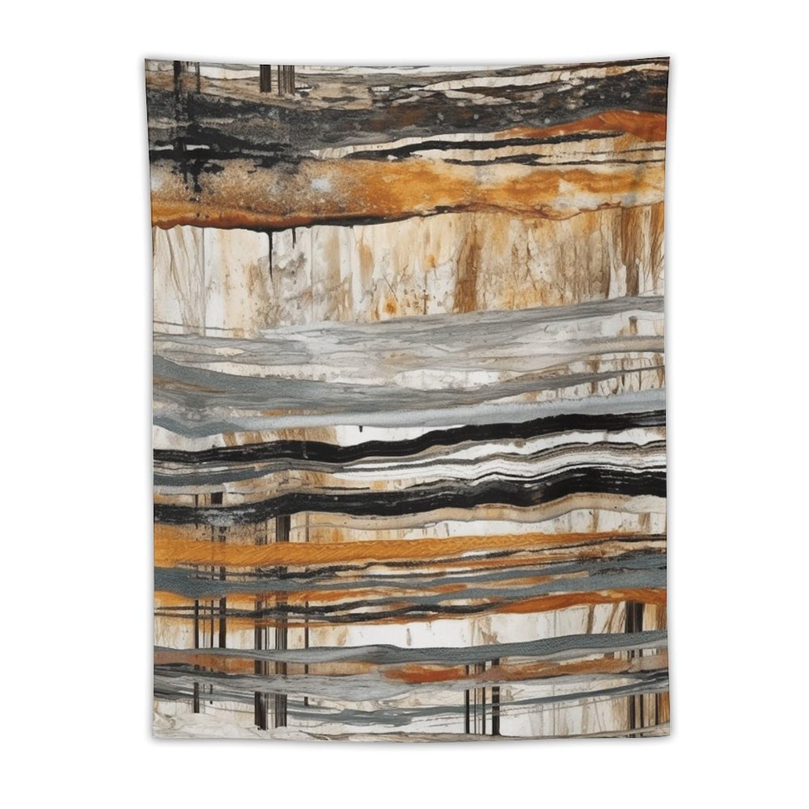 Tapestry Wall Hanging 30 X 40 in Decorates Tapestrys for Bedroom Beige And Black Stripes Wall Tapestry Soft Aesthetic Wall Decor Tapestries for Living Room Personalized Wall Blanket