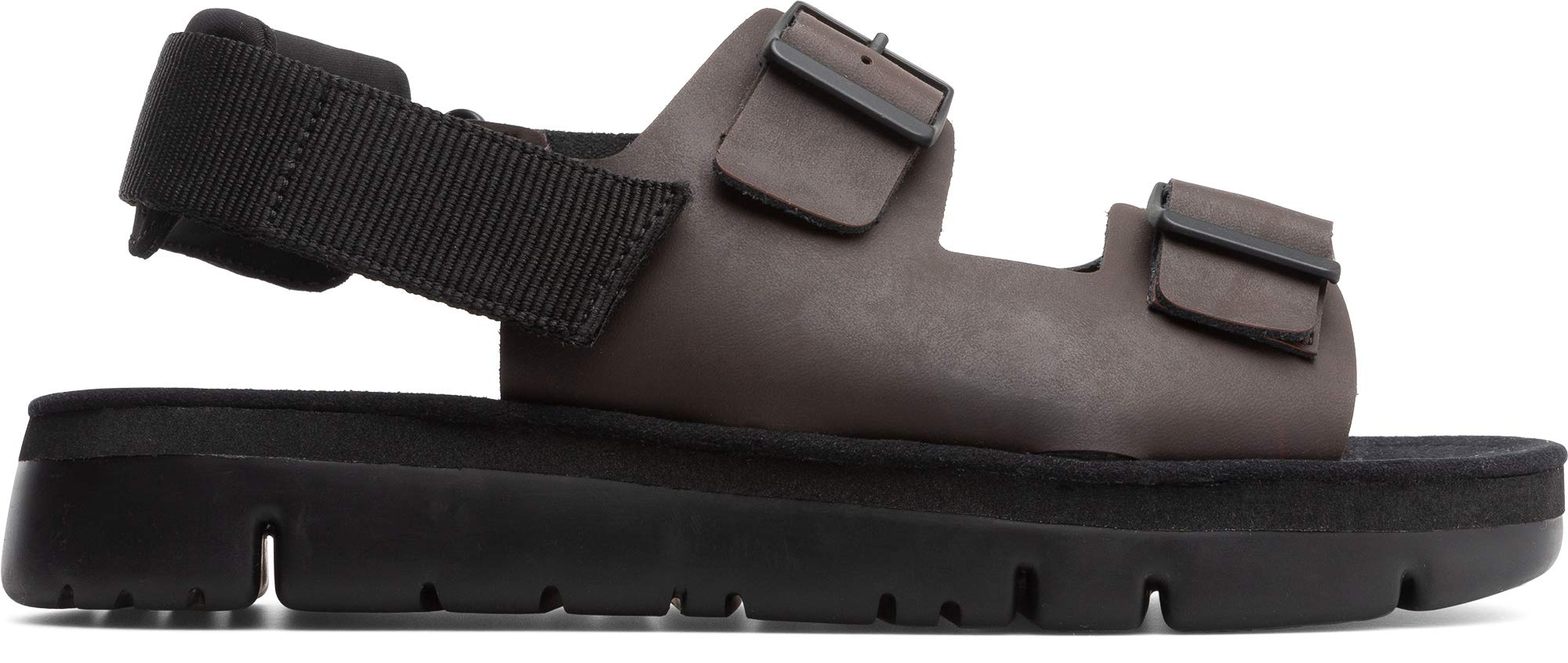 Camper Men's Oruga K100287 Sandals, Dark Brown 011, 5.5 UK