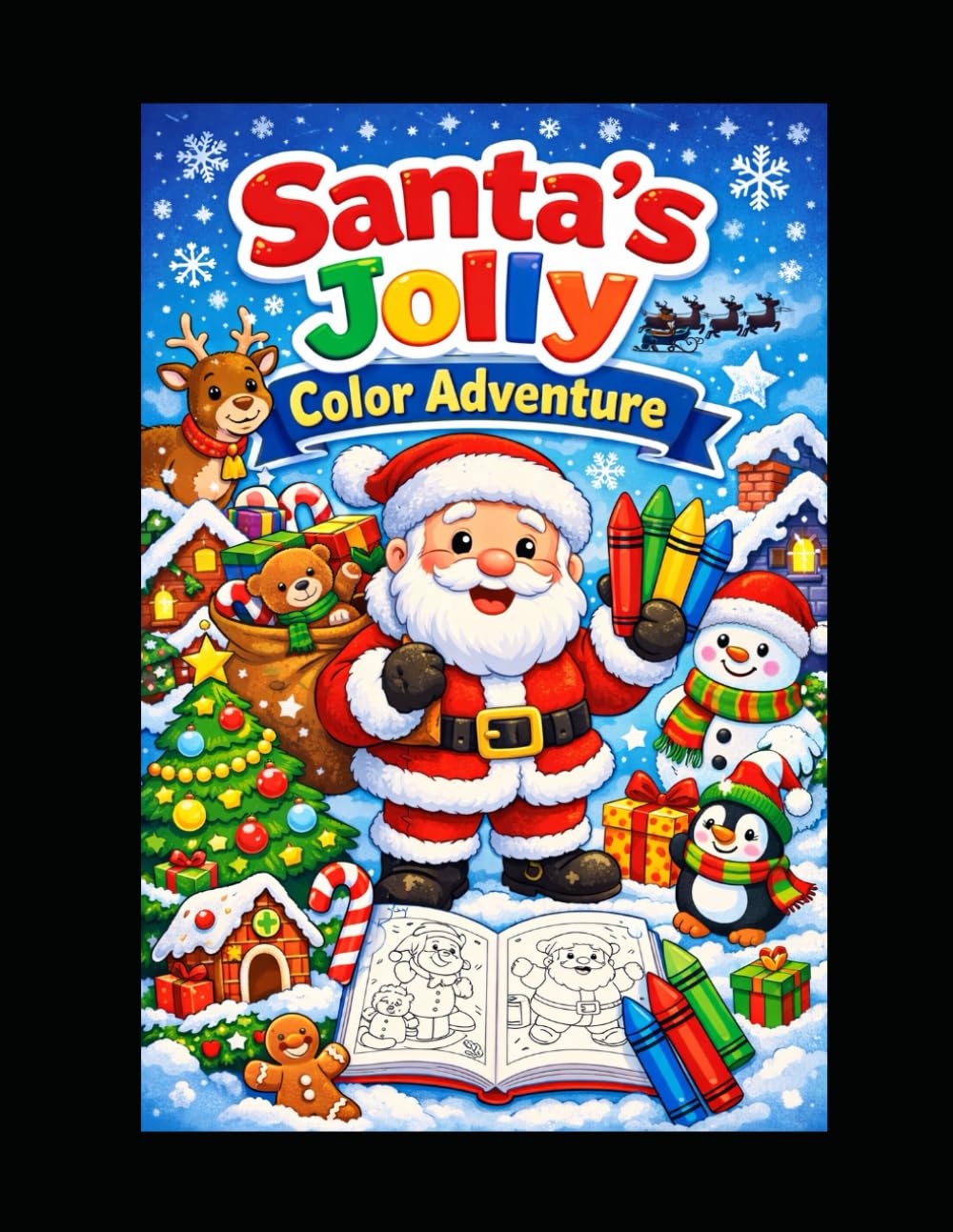 Santa's Jolly Color Adventure