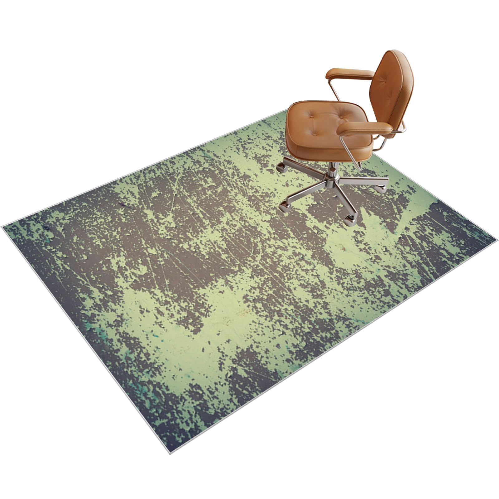 Office Chair Mat for Hardwood Floor, Carpet Protector Chair Mat, Large Anti-Slip Desk Chair Mat for Carpet Floors, Gaming Chair Mat for wooden Floors, Floor Protector Mat for Home 120 x 160 cm