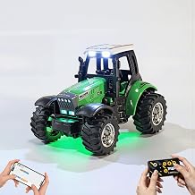 Mini RC Tractor Truck Toy, 164 car Gifts for Kids and Adults