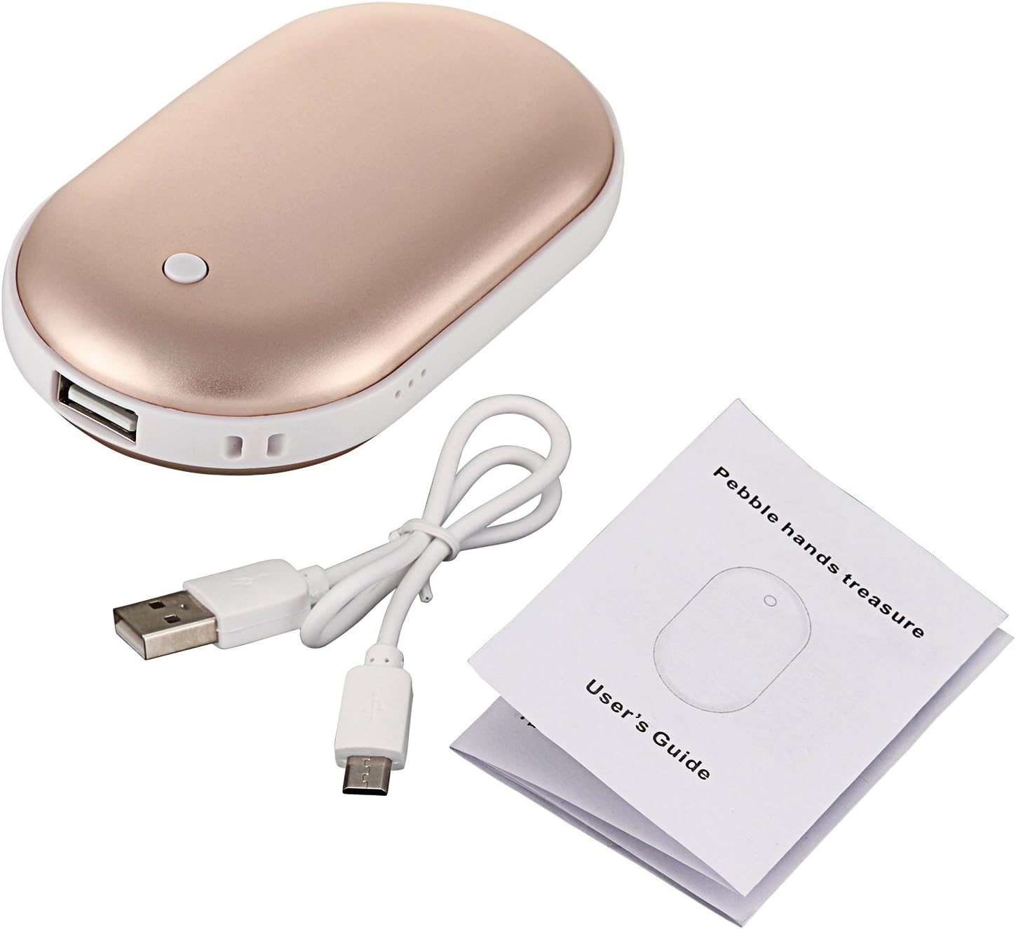 Anmas Power Gold 5200Mah Portable Pocket Hand Heater USB Mobile