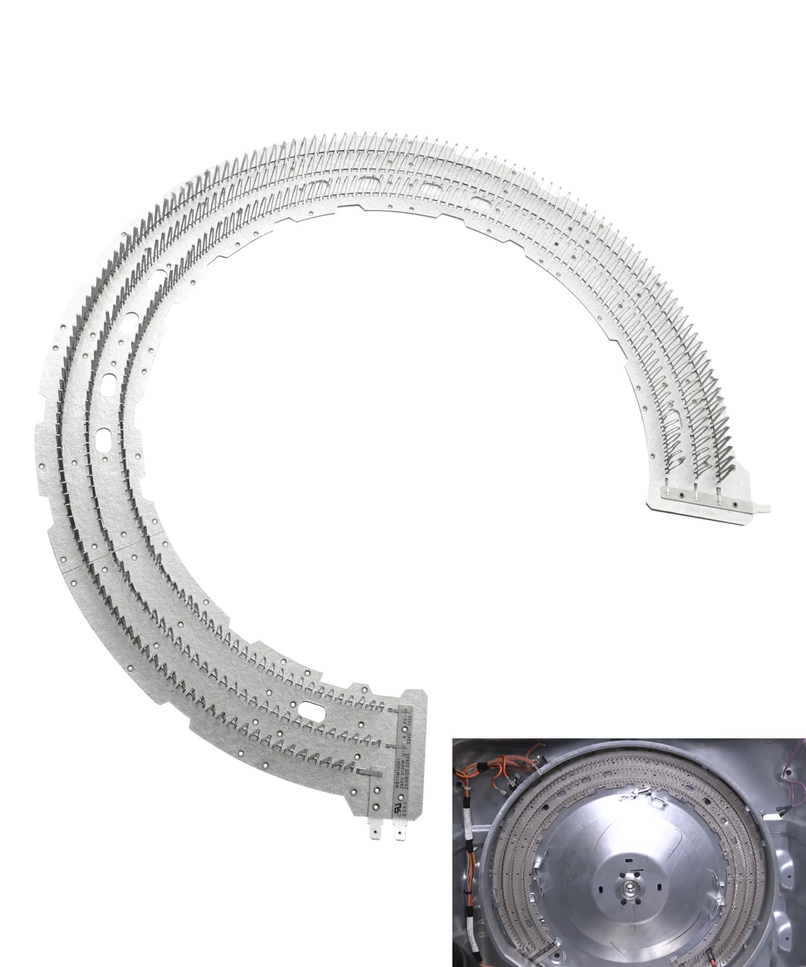 WE11M10001 Dryer Heating Element Replacement ?OEM ?Parts Compatible with Most GE Dryer Laundry MICA Heater Replace 17380082, WE11M10001 ETC.